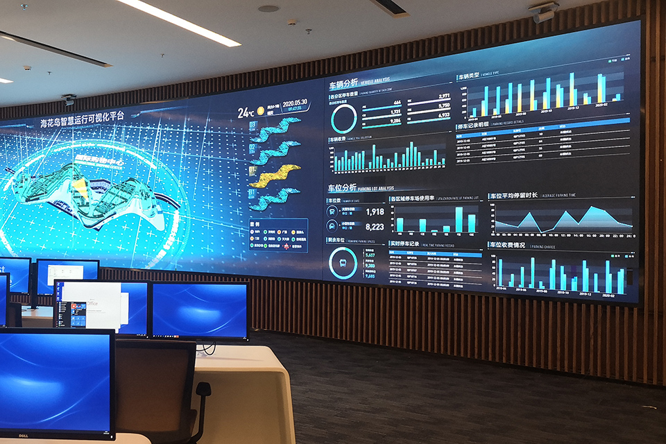 海南海花島智慧運(yùn)行可視化平臺(tái)